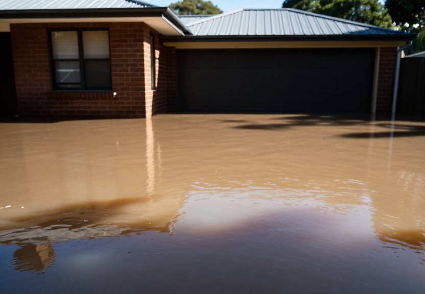 Before and After Flood Damage Repair in Brookvale